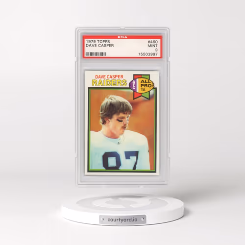 1979 Topps #460 Dave Casper (PSA 9 MINT)
