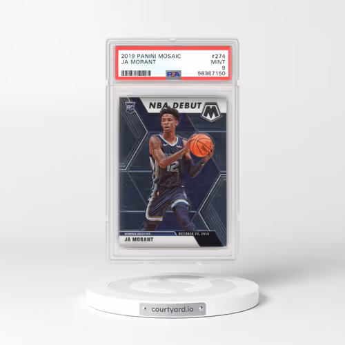 2019 Panini Mosaic #274 Ja Morant (PSA 9 MINT)