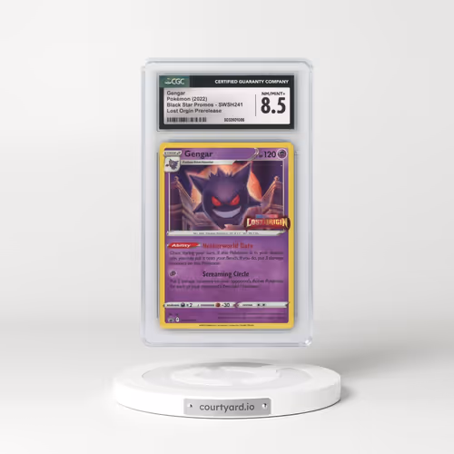2017 Black Star Promos - Sword & Shield #SWSH241 Gengar - Prerelease Holo (CGC 8.5 NM-MT+)