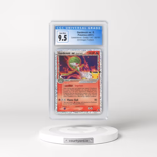 2021 Celebrations - Classic Collection #93/101 Gardevoir ex δ - EX Dragon Frontiers Holo (CGC 10 GEM MINT)