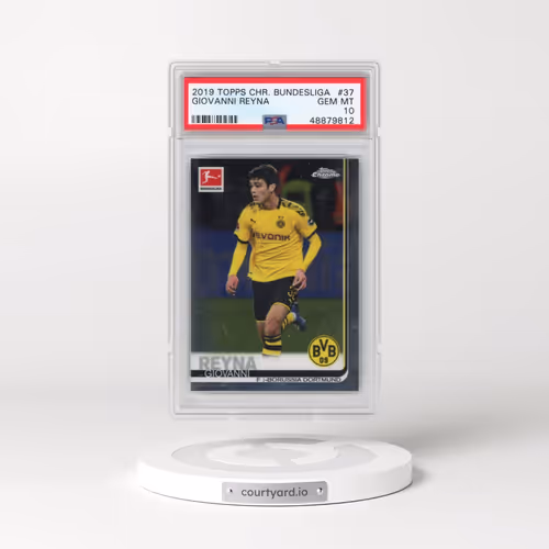 2019 Topps Chrome Bundesliga #37 Giovanni Reyna (PSA 10 GEM MINT)