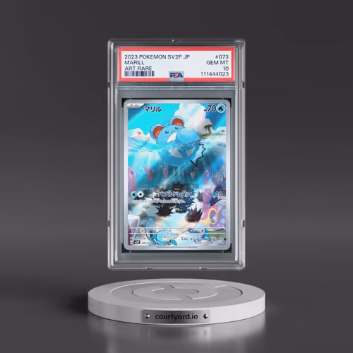 2023 Pokémon Sv2p-Snow Hazard #073 Marill - Art Rare (PSA 10 GEM MINT)