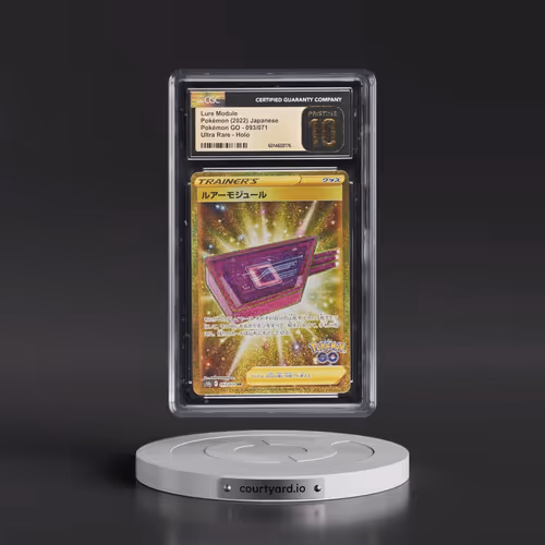 2022 Pokémon GO #093/071 Lure Module - Ultra Rare Holo (CGC 10 PRISTINE)