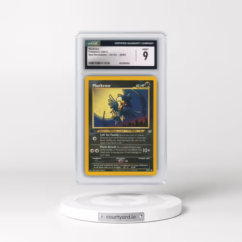 2001 Neo Revelation #46/64 Murkrow - 1st Edition (CGC 9 MINT)