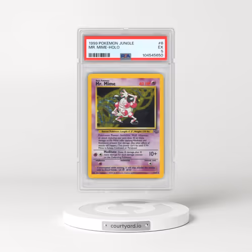 1999 Pokémon Jungle #6 Mr. Mime - Holo (PSA 5 EX)