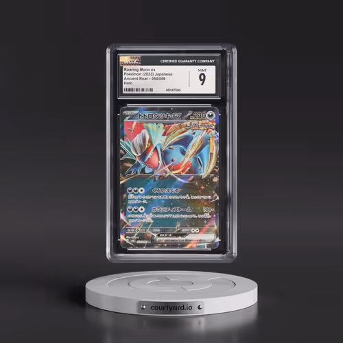 2023 Ancient Roar #054/066 Roaring Moon ex - Holo (CGC 9 MINT)