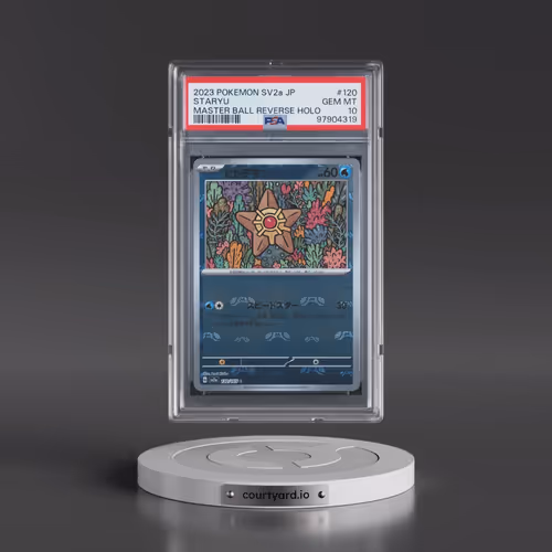2023 Pokémon Sv2a-Pokémon 151 #120 Staryu - Reverse Holo Master Ball (PSA 10 GEM MINT)