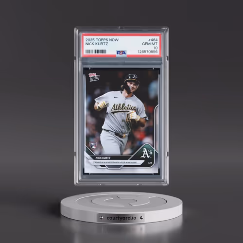 2025 Topps Now #464 Nick Kurtz (PSA 10 GEM MINT)
