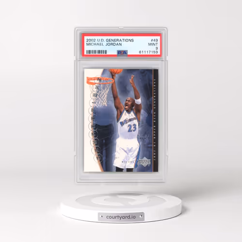 2002 Upper Deck Generations #49 Michael Jordan (PSA 9 MINT)