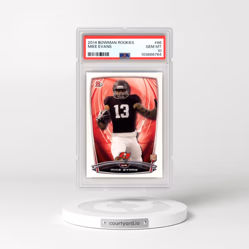 2014 Bowman Rookies #66 Mike Evans (PSA 10 GEM MINT)