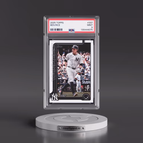2025 Topps #337 Ben Rice (PSA 9 MINT)