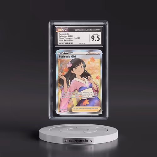 2022 Silver Tempest #190/195 Furisode Girl - Ultra Rare Holo (CGC 9.5 MINT+)
