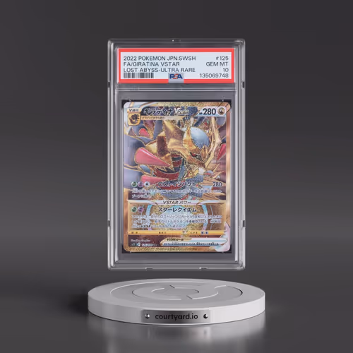 2022 Pokémon Sword & Shield Lost Abyss #125 Giratina Vstar - Full Art Ultra Rare (PSA 10 GEM MINT)