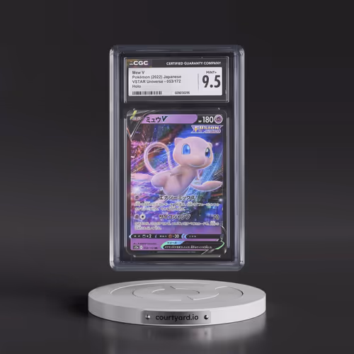 2022 VSTAR Universe #053/172 Mew V - Holo (CGC 9.5 MINT+)