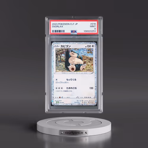 2023 Pokémon Clf-Trading Card Game Classic Venusaur & Lugia EX Deck #016 Snorlax (PSA 9 MINT)