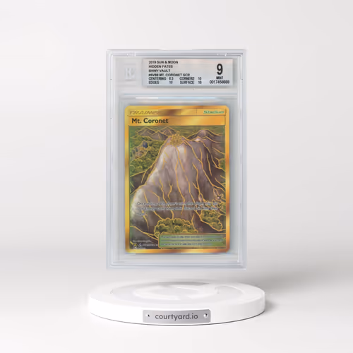2019 Hidden Fates #SV89 Mt. Coronet (BGS 9 MINT)
