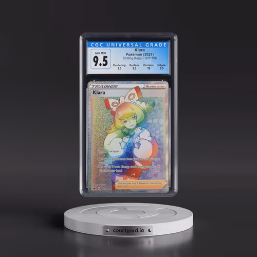 2021 Chilling Reign #217/198 Klara - Rainbow Rare Holo (CGC 10 GEM MINT)