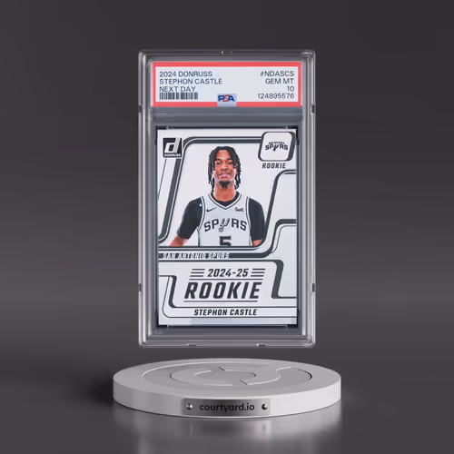 2024 Panini Donruss Next Day #NDASCS Stephon Castle (PSA 10 GEM MINT)