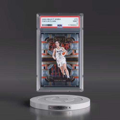 2024 Panini Select WNBA #72 Caitlin Clark (PSA 9 MINT)