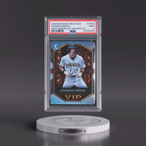 2025 Bowman Mega Box Very Important Prospects #VIP20 Konnor Griffin (PSA 9 MINT)