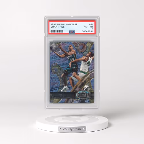 1997 Metal Universe #64 Grant Hill (PSA 8 NM-MT)