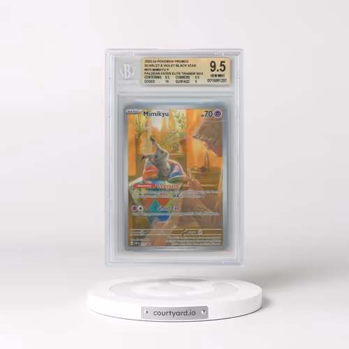 2023 Black Star Promos - Scarlet & Violet SVP EN #075 Mimikyu - Paldean Fates Elite Trainer Box (BGS