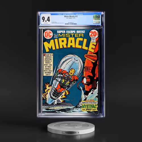Mister Miracle #12 CGC 9.4 White Pages (DC Comics, 1-2/73)
