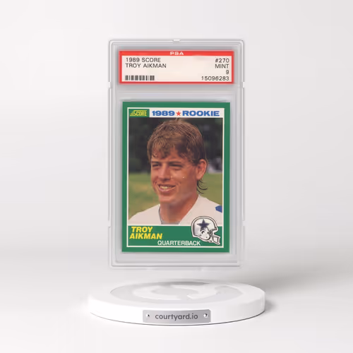 1989 Score #270 Troy Aikman (PSA 9 MINT)