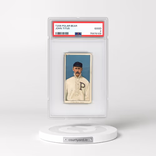 1909 T206 Polar Bear John Titus (PSA 2 GOOD)
