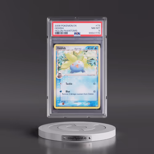 2006 Pokémon EX Holon Phantoms #73 Oddish (PSA 8 NM-MT)