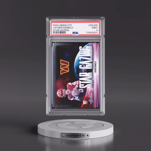 2024 Panini Absolute Star Gazing #SGJDS Jayden Daniels (PSA 9 MINT)