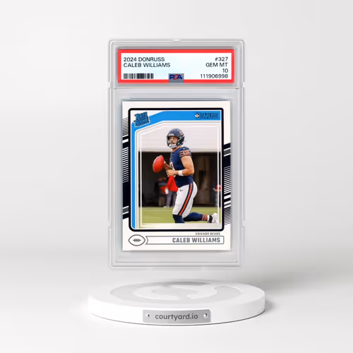 2024 Panini Donruss #327 Caleb Williams (PSA 10 GEM MINT)
