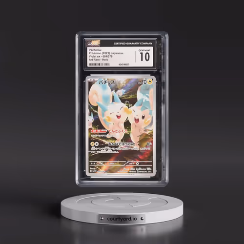 2023 Pokémon Sv1v-Violet EX #084 Pachirisu - Art Rare (CGC 10 GEM MINT)