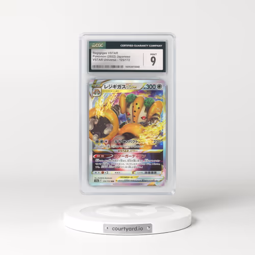 2022 VSTAR Universe #125/172 Regigigas VSTAR - Holo (CGC 9 MINT)