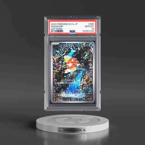 2023 Pokémon Sv1a-Triplet Beat #080 Magikarp - Art Rare (PSA 10 GEM MINT)