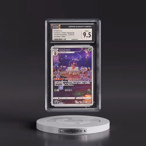 2022 VSTAR Universe #174/172 Kricketune - Art Rare Holo (CGC 9.5 MINT+)