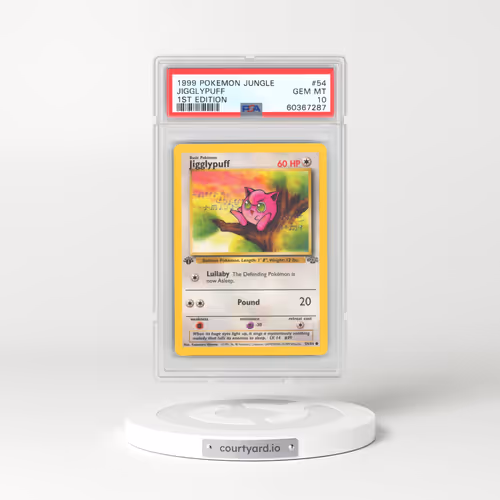 1999 Jungle #54 Jigglypuff - 1st Edition (PSA 10 GEM MINT)