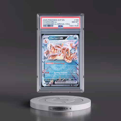 2025 Pokémon Svp EN-SV Black Star Promo #196 Charizard EX - Holo Charizard EX Special Collection (PS