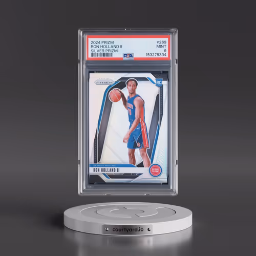 2024 Panini Prizm #269 Ron Holland II - Silver Prizm (PSA 9 MINT)
