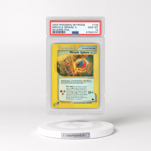 2003 Pokémon Skyridge #129 Miracle Sphere A - Reverse Foil (PSA 10 GEM MINT)