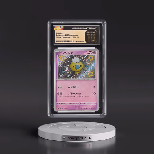 2023 Shiny Treasure ex #260/190 Drifloon - Shiny Rare Holo (CGC 10 PRISTINE)