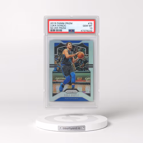 2019 Panini Prizm #75 Luka Doncic - Silver Prizm (PSA 10 GEM MINT)