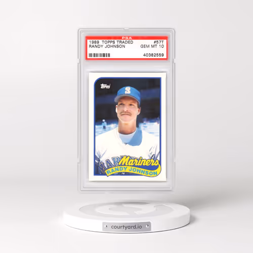 1989 Topps Traded #57T Randy Johnson (PSA 10 GEM MINT)