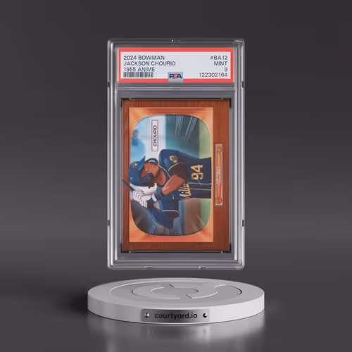 2024 Bowman 1955 Bowman Anime #BA12 Jackson Chourio (PSA 9 MINT)