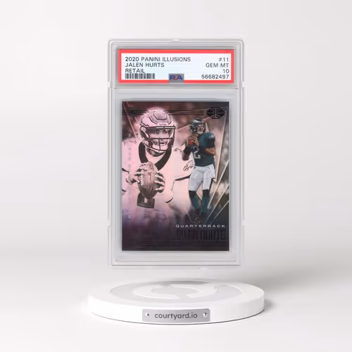 2020 Panini Illusions #11 Jalen Hurts - Retail (PSA 10 GEM MINT)