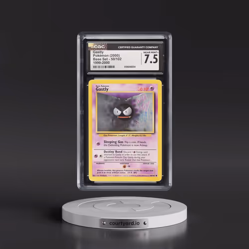 1999 Base Set #50/102 Gastly - 1999-2000 (CGC 7.5 NM+)