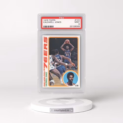 1978 Topps #103 Caldwell Jones (PSA 9 MINT)