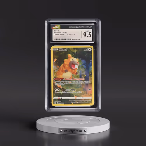 2023 Crown Zenith #GG29/GG70 Bidoof - Galarian Gallery Holo (CGC 9.5 MINT+)
