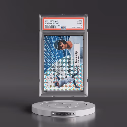 2021 Panini Mosaic Big Fly #BF8 Aaron Judge - Mosaic (PSA 9 MINT)