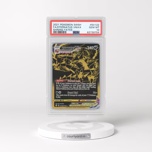 2021 Shining Fates #SV122 Eternatus VMAX - Holo (PSA 10 GEM MINT)